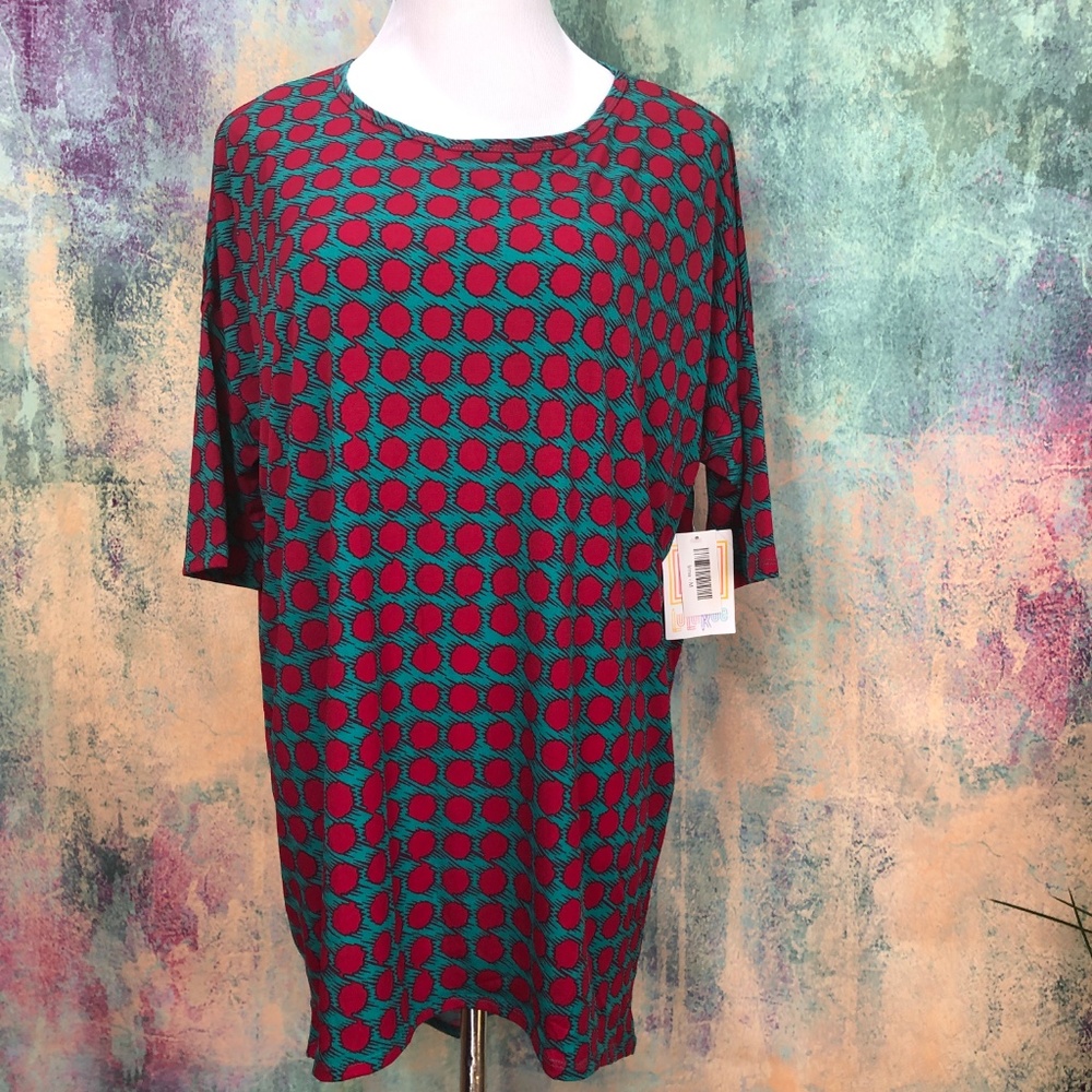 New ๐ LuLaRoe IRMA TOP - KNIT โHIGH-LOWโ TUNIC - Picture 1 of 8